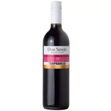 Вино Іспанії Don Simon Tempranillo 12.5%, Червоне, Сухе, 0.75 л