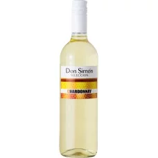 Вино Іспанії Don Simon Chardonnay 11.5%, Біле, Сухе, 0.75 л