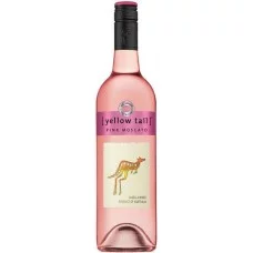 Вино Австралии Yellow Tail Pink Moscato Рожеве, Напівсолодке, 7.5% 0.75 л