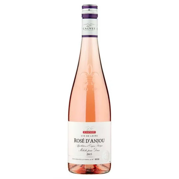 Вино Франції Сalvet Rose d'Anjou AOP, 12%, Рожеве, Напівсолодке, 0.75 л