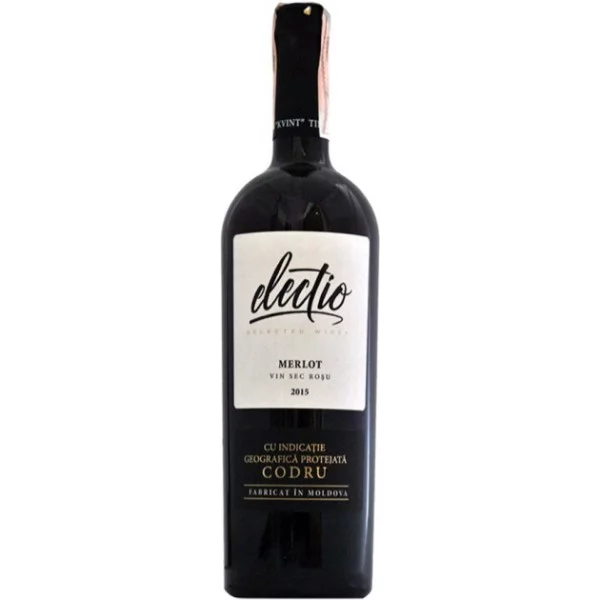Вино Молдови Kvint, Merlot, 14, 2%, Червоне, Сухе, 0.75 л