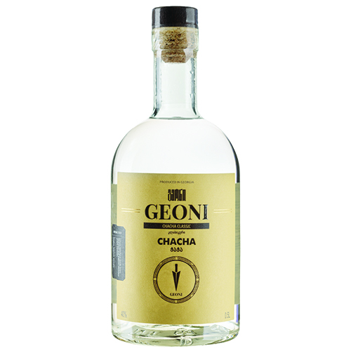 Чача Грузии Geoni / Геони, 40%, 0.5 л [4860008193977] - самовывоз