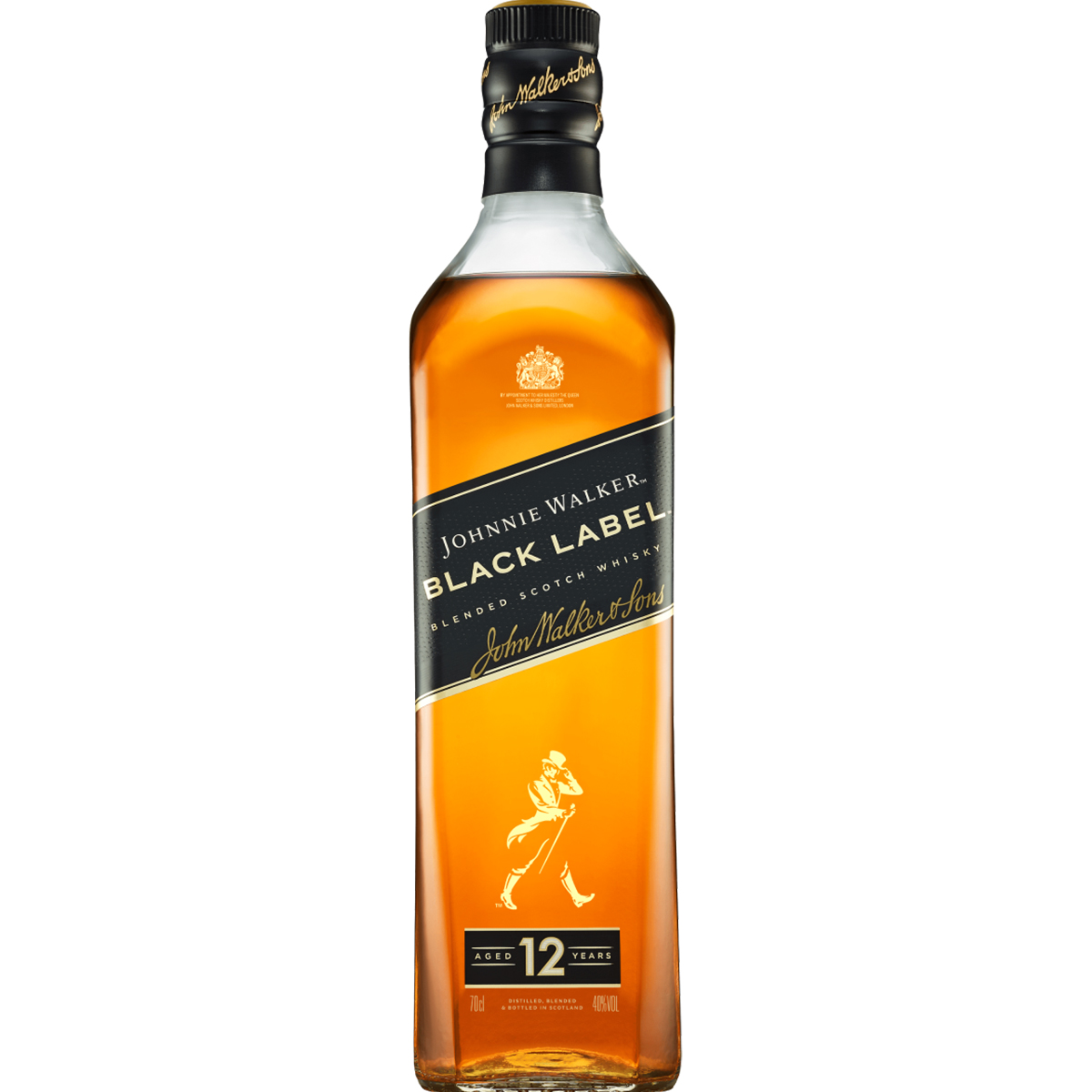 Виски Шотландии Johnnie Walker, Black label / Джонни Уокер, Блэк