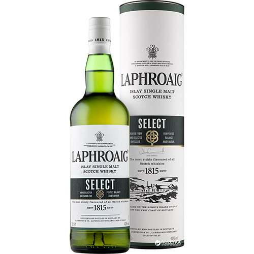 Виски Шотландии Laphroaig, Select / Лафройг, Селект, 40%, 0.7 л (в