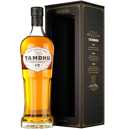 Віскі Шотландії Tamdhu / Тамдху, 12 років, 43%, 0.7 л (под. уп