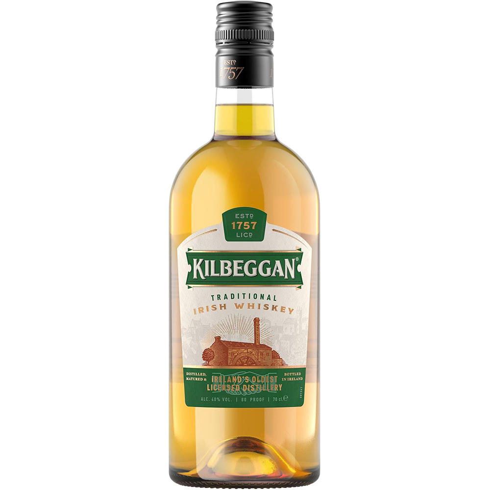 Виски Ирландии Kilbeggan / Килбегган, 40%, 0.7 л - самовывоз в